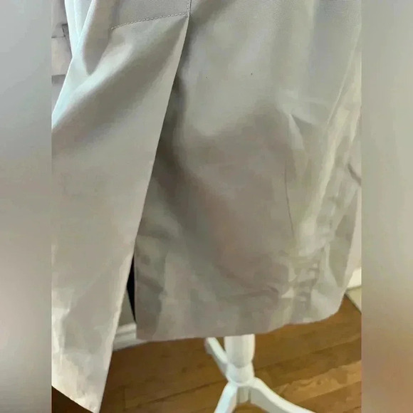 [XS]Anne Klein Double Brested  Trench Jacket Belted - Picture 8 of 12